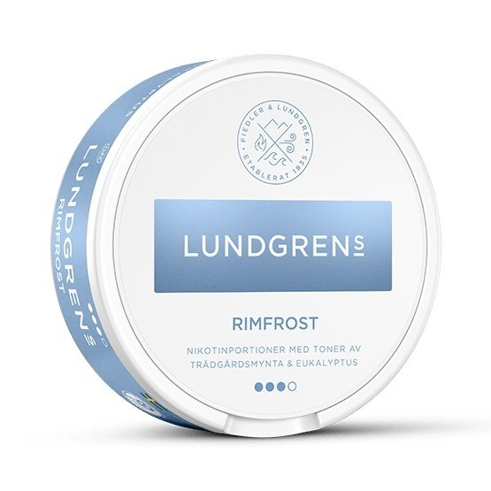Lundgrens Rimfrost Extra Strong All White Portion