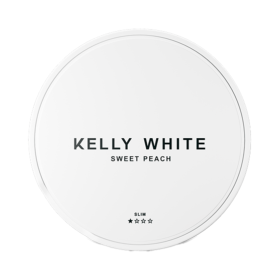 Kelly White Sweet Peach Slim All White Portion