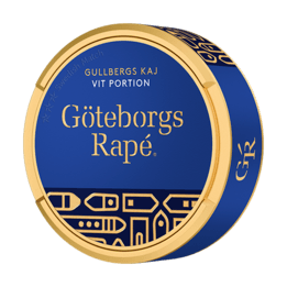 Göteborgs Rapé Gullbergs Kaj White Portion