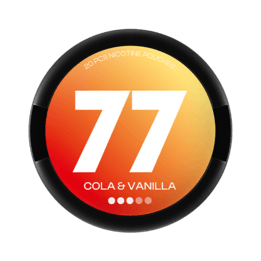 77 Nicotine Pouches Cola & Vanilla