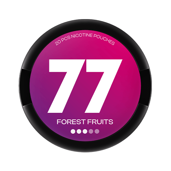 77 Nicotine Pouches Forest Fruits
