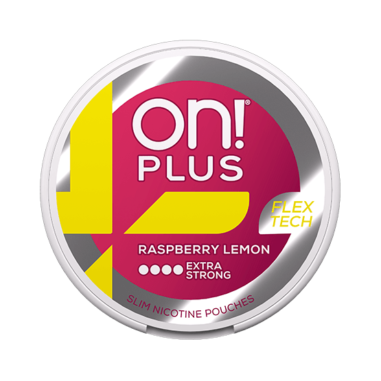 on! Plus Raspberry Lemon Slim Extra Strong