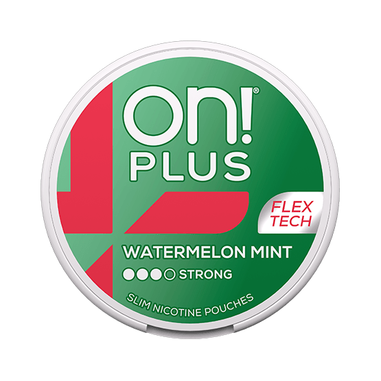 on! Plus Watermelon Mint Slim Strong