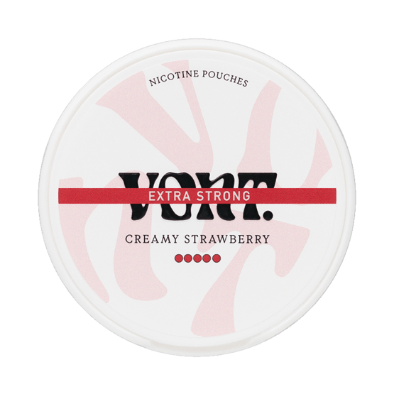 Vont Creamy Strawberry Slim Extra Strong