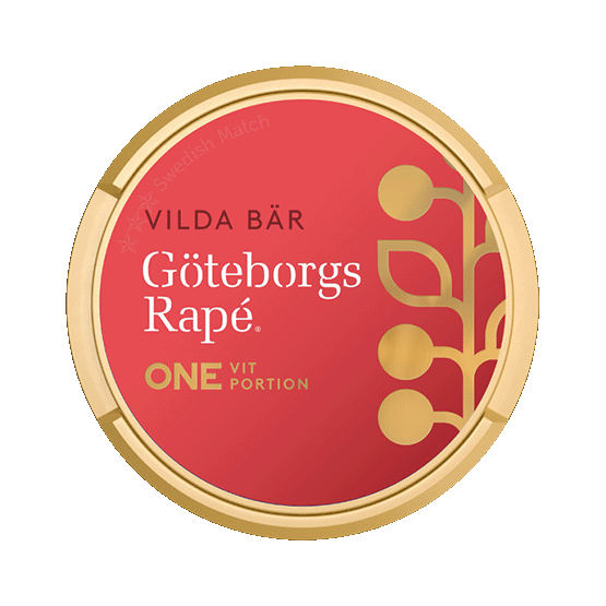 Göteborgs Rapé ONE Vilda Bär White Portion
