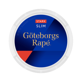 Göteborgs Rapé Slim Stark White Portion