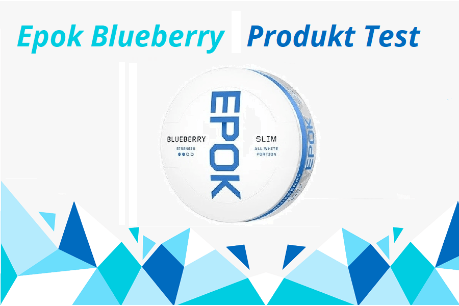 Epok Blaubeere White Portion Snus Produkttest